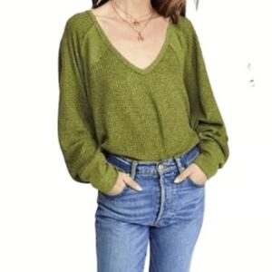 Free People Santa Clara Thermal Top